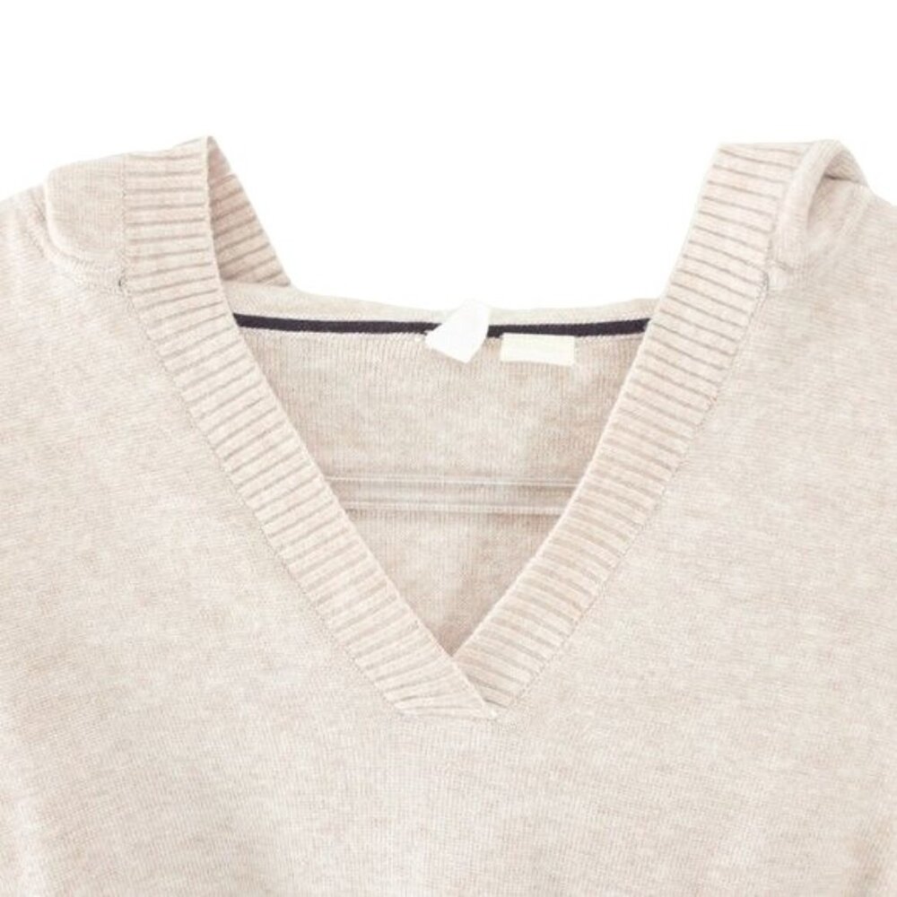 Moth Seward Pink V-Neck Hooded Top - Picture 7 of 8